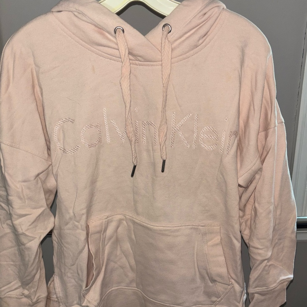 Pink Calvin Klein Hoodie